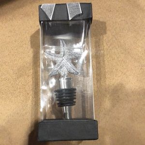 Starfish wine toppers